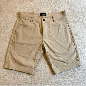 Casual Skinny Fit‎ Khaki Shorts